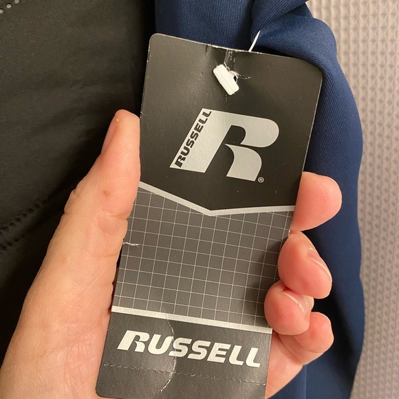 RUSSELL ACTIVE LIFE ZIP FRONT JACKET - SIZE L - NWT - Picture 3 of 9